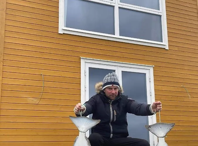 Nyaraló Rorbu Ved Sjoen